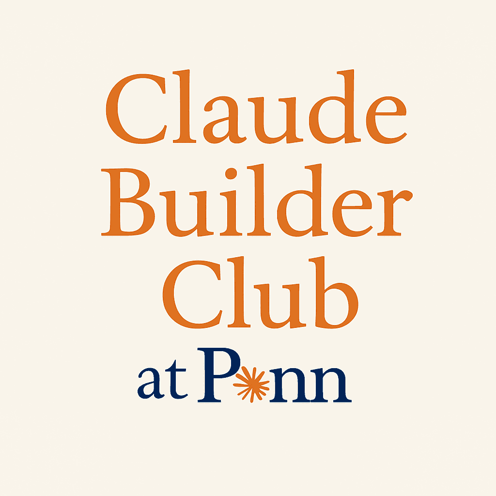 Claude Builder Club at Penn Logo